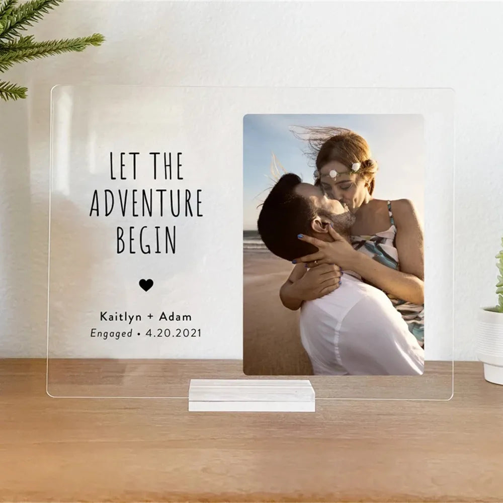 Persoonlijke Acryl Plaque: Dierbare Momenten in Beeld