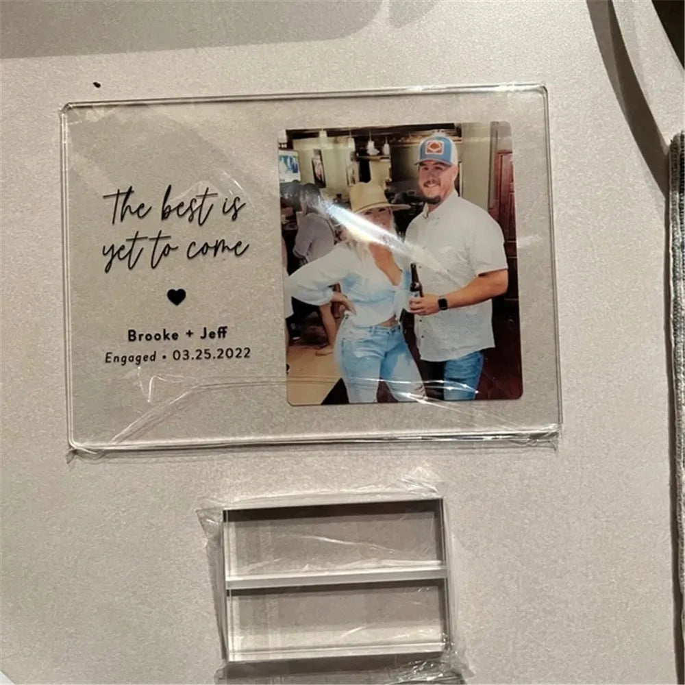 Persoonlijke Acryl Plaque: Dierbare Momenten in Beeld